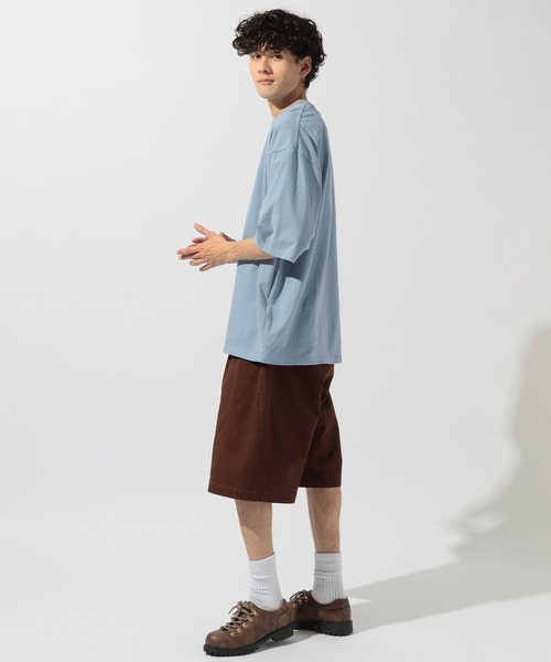 niko and...(ニコアンド)の「ポイントステッチ刺繍Tシャツ(Tシャツ/カットソー・メンズ・ブラック/ブルー/オレンジ/サンドグレー・LARGE/MEDIUM)」の14枚目の写真