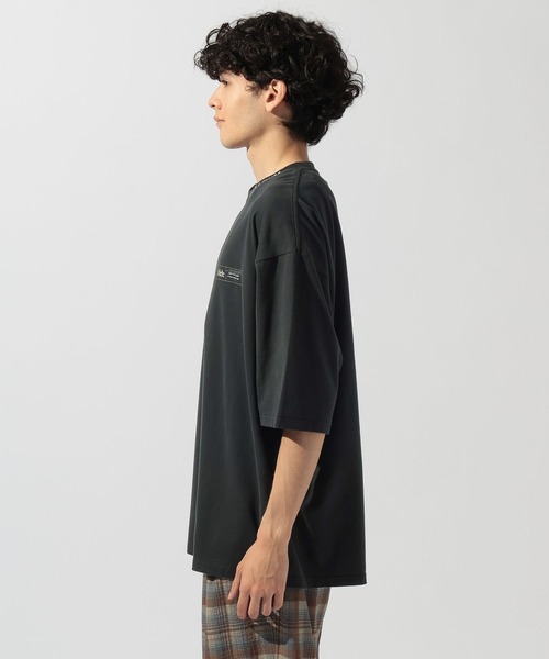 niko and...(ニコアンド)の「ポイントステッチ刺繍Tシャツ(Tシャツ/カットソー・メンズ・ブラック/ブルー/オレンジ/サンドグレー・LARGE/MEDIUM)」の22枚目の写真