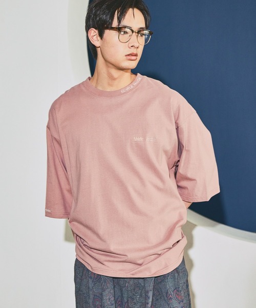 niko and...(ニコアンド)の「ポイントステッチ刺繍Tシャツ(Tシャツ/カットソー・メンズ・ブラック/ブルー/オレンジ/サンドグレー・LARGE/MEDIUM)」の13枚目の写真