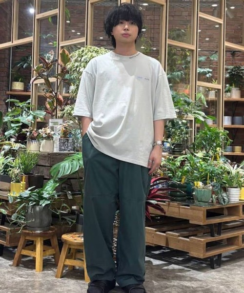 niko and...(ニコアンド)の「ポイントステッチ刺繍Tシャツ(Tシャツ/カットソー・メンズ・ブラック/ブルー/オレンジ/サンドグレー・LARGE/MEDIUM)」の21枚目の写真