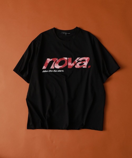 Jungle Storm(ジャングルストーム)の「JUNGLE STORM ロゴプリント半袖Tシャツ/柄ロゴワッペンショーツ 2点セット セットアップ(Tシャツ/カットソー・メンズ・アイボリー/ブラック/ピンク・L/M)」の10枚目の写真