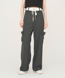 【Nora Lily】「elle」Seabreeze Stripe Cargo Pants