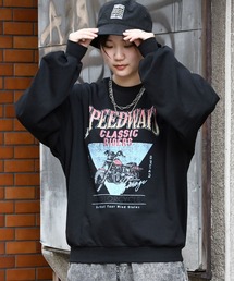 おしゃれスタ（オシャレスタ）の「【HALHAM】スウェットカットソー（スウェット）」