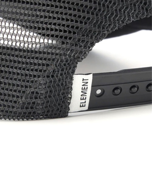 ELEMENT(エレメント)の「ELEMENT ELMC MESH CAP(キャップ・メンズ・ブラック・FREE)」の6枚目の写真