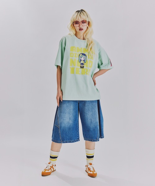 ANNA SUI NYC(アナ スイ エヌ ワイ シー)の「TERA Digital Nerd T シャツ(Tシャツ/カットソー・レディース・ブラック/ミント・FREE)」の15枚目の写真