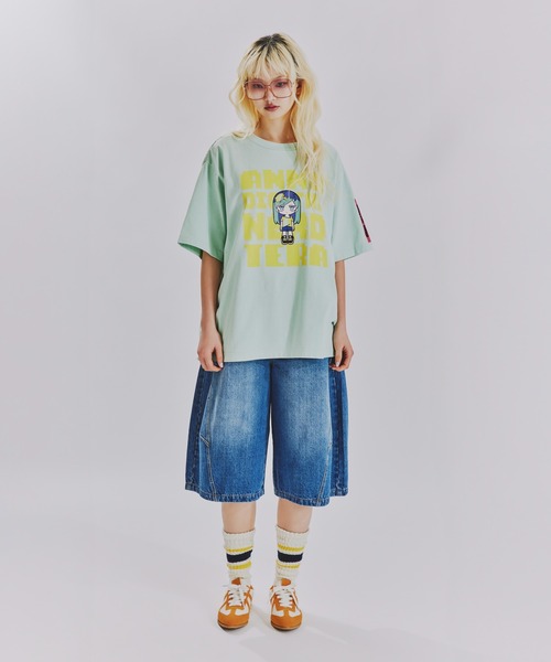 ANNA SUI NYC(アナ スイ エヌ ワイ シー)の「TERA Digital Nerd T シャツ(Tシャツ/カットソー・レディース・ブラック/ミント・FREE)」の14枚目の写真