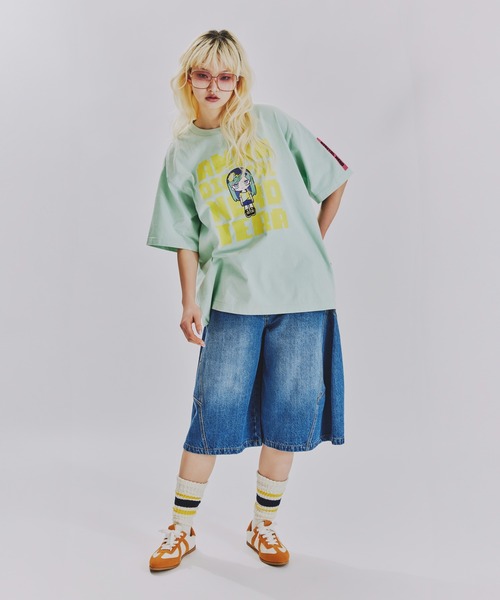 ANNA SUI NYC(アナ スイ エヌ ワイ シー)の「TERA Digital Nerd T シャツ(Tシャツ/カットソー・レディース・ブラック/ミント・FREE)」の12枚目の写真