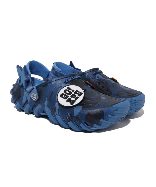 A BATHING APE(アベイシングエイプ)の「BAPE X CROCS - ECHO(サンダル・メンズ・レッド/パープル/ネイビー・30/29/28/27/26/25/24/23/22/31)」の4枚目の写真