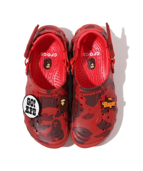 A BATHING APE(アベイシングエイプ)の「BAPE X CROCS - ECHO(サンダル・メンズ・レッド/パープル/ネイビー・30/29/28/27/26/25/24/23/22/31)」の9枚目の写真