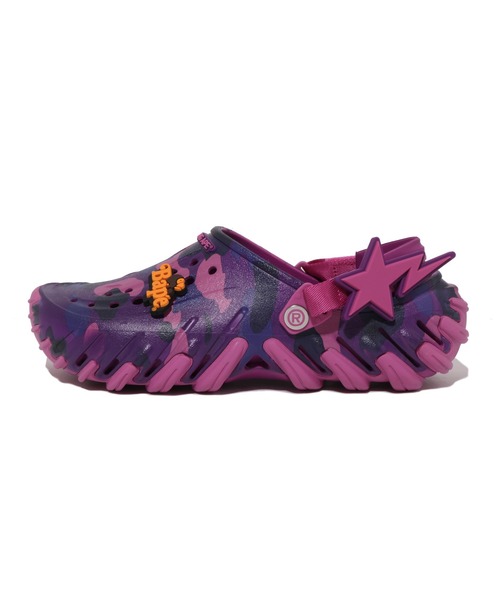 A BATHING APE(アベイシングエイプ)の「BAPE X CROCS - ECHO(サンダル・メンズ・レッド/パープル/ネイビー・30/29/28/27/26/25/24/23/22/31)」の11枚目の写真