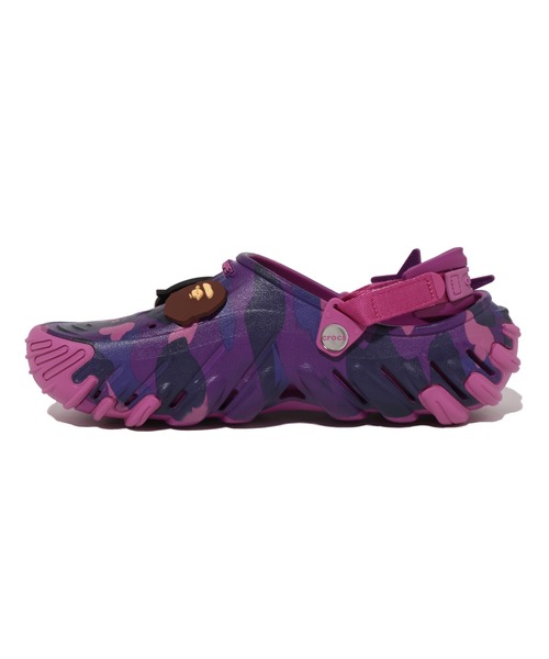 A BATHING APE(アベイシングエイプ)の「BAPE X CROCS - ECHO(サンダル・メンズ・レッド/パープル/ネイビー・30/29/28/27/26/25/24/23/22/31)」の17枚目の写真