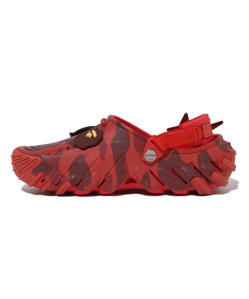 A BATHING APE(アベイシングエイプ)の「BAPE X CROCS - ECHO(サンダル・メンズ・レッド/パープル/ネイビー・30/29/28/27/26/25/24/23/22/31)」の18枚目の写真