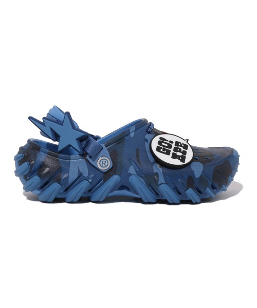 A BATHING APE(アベイシングエイプ)の「BAPE X CROCS - ECHO(サンダル・メンズ・レッド/パープル/ネイビー・30/29/28/27/26/25/24/23/22/31)」の19枚目の写真