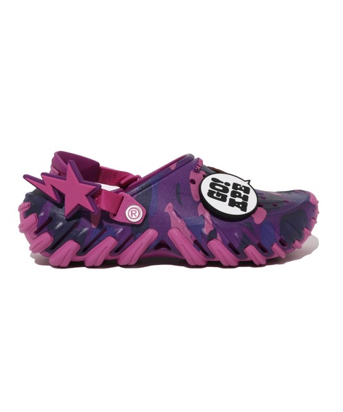 A BATHING APE(アベイシングエイプ)の「BAPE X CROCS - ECHO(サンダル・メンズ・レッド/パープル/ネイビー・30/29/28/27/26/25/24/23/22/31)」の20枚目の写真