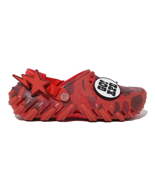 A BATHING APE(アベイシングエイプ)の「BAPE X CROCS - ECHO(サンダル・メンズ・レッド/パープル/ネイビー・30/29/28/27/26/25/24/23/22/31)」の21枚目の写真
