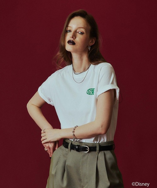 Disney(ディズニー)の「(COLSUN)INCREDIBLY FABULOUS VILLANS S/S TEE(Tシャツ/カットソー・レディース・ホワイト/バーガンディー・S/M)」の3枚目の写真