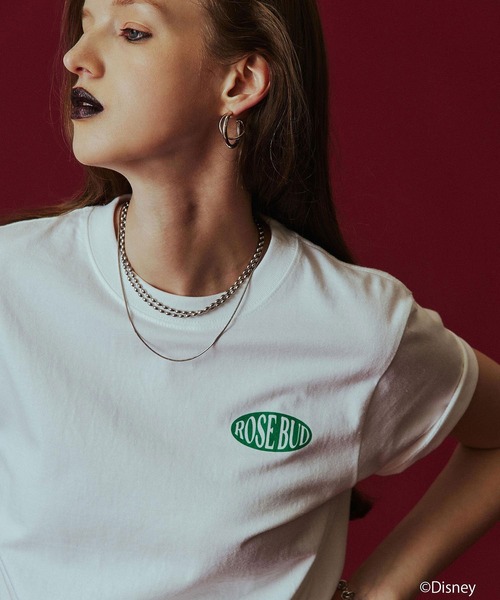 Disney(ディズニー)の「(COLSUN)INCREDIBLY FABULOUS VILLANS S/S TEE(Tシャツ/カットソー・レディース・ホワイト/バーガンディー・S/M)」の5枚目の写真