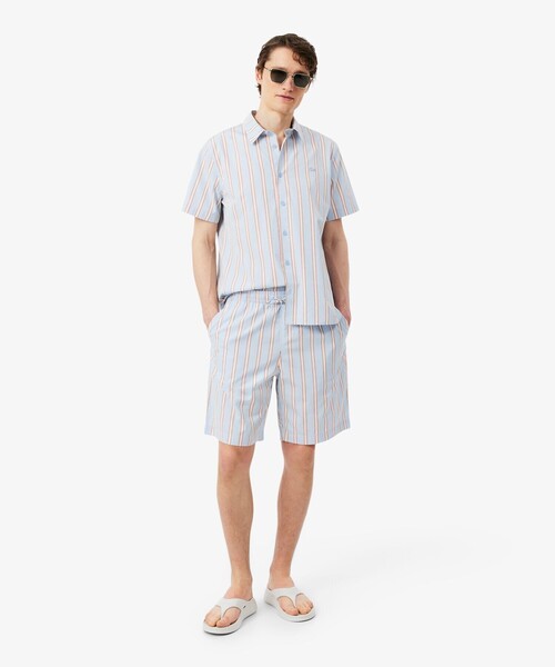 LACOSTE(ラコステ)の「マルチストライプポプリンショーツ(その他パンツ・メンズ・ライトブルー・2/3/4/5)」の10枚目の写真