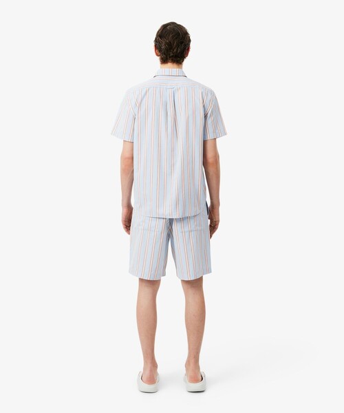 LACOSTE(ラコステ)の「マルチストライプポプリンショーツ(その他パンツ・メンズ・ライトブルー・2/3/4/5)」の8枚目の写真