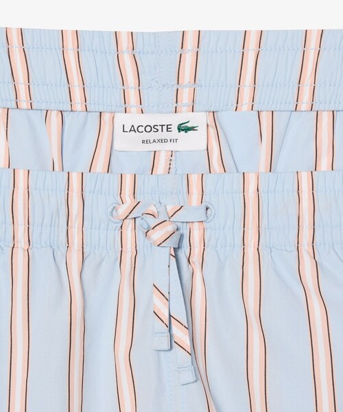 LACOSTE(ラコステ)の「マルチストライプポプリンショーツ(その他パンツ・メンズ・ライトブルー・2/3/4/5)」の5枚目の写真