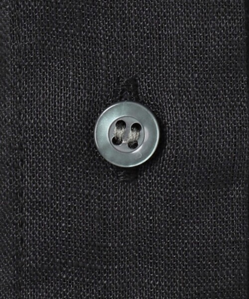 B.C STOCK(ベーセーストック)の「《追加2》《S/Mサイズ展開》手洗い可 / 2WAYフレンチリネンシャツ(シャツ/ブラウス・レディース・ピンク/ブルー/アイボリー/ブラック/イエロー・SMALL/MEDIUM)」の10枚目の写真
