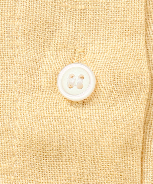 B.C STOCK(ベーセーストック)の「《追加2》《S/Mサイズ展開》手洗い可 / 2WAYフレンチリネンシャツ(シャツ/ブラウス・レディース・ピンク/ブルー/アイボリー/ブラック/イエロー・SMALL/MEDIUM)」の22枚目の写真