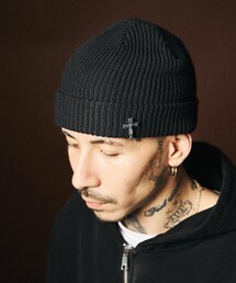 Subciety | Cross pin low watch(ニットキャップ/ビーニー)