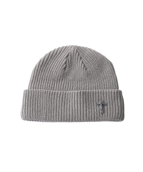 Subciety(サブサエティ)の「Cross pin low watch(ニットキャップ/ビーニー・メンズ・ブラック/ネイビー/グレー・FREE)」の8枚目の写真