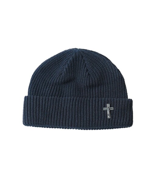 Subciety(サブサエティ)の「Cross pin low watch(ニットキャップ/ビーニー・メンズ・ブラック/ネイビー/グレー・FREE)」の15枚目の写真