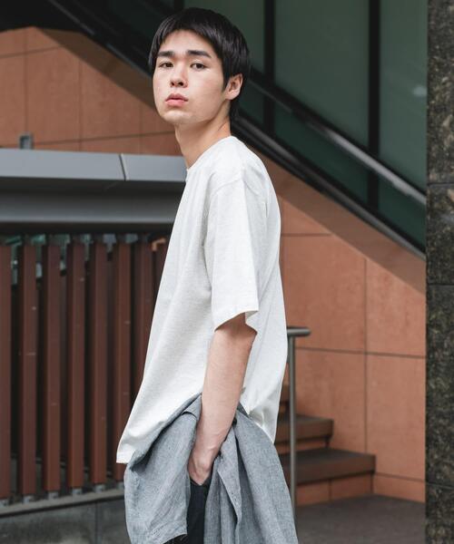 URBAN RESEARCH DOORS(アーバンリサーチドアーズ)の「『速乾/接触冷感/UVカット』Sorona ラウンドカラーショートスリーブTシャツ(Tシャツ/カットソー・メンズ・ライトグレー/ボルドー/ブラック・LARGE/MEDIUM)」の16枚目の写真