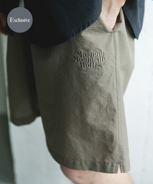 MARMOT（マーモット）の「『別注』Marmot×DOORS　DOT AIR SHORTS（その他パンツ・メンズ・カーキ/スミクロ/ブルー・MEDIUM/LARGE/X-LARGE）」の2枚目の写真