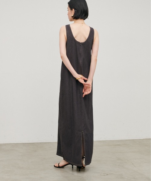 LARUTA（ラルータ）の「【LARUTA】ライトオンスバックオープンワンピース（ワンピース・レディース・ブラック/ブルー・MEDIUM）」の18枚目の写真