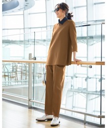 DoCLASSE（ ドゥクラッセ）の「ライトダンボールニット・スティックパンツ（その他パンツ）」