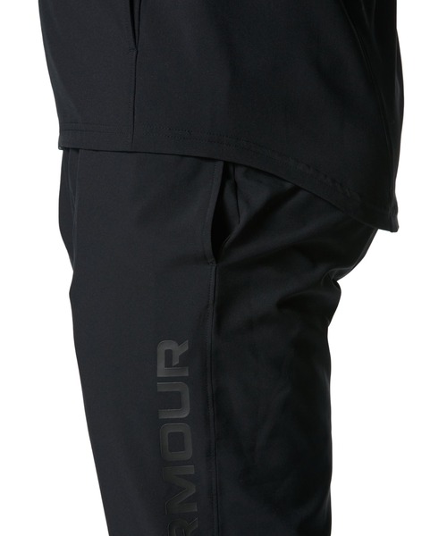 UNDER ARMOUR(アンダーアーマー)の「UAフレッシュウーブン フルジップ ショートスリーブ ジャケット(トレーニング/メンズ)(その他アウター・メンズ・ブラック・S/L/2XL/XL/M)」の5枚目の写真
