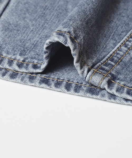 coca(coca)(コカ)の「カーブデニムパンツ(デニムパンツ・レディース・インディゴブルー/ブルー・S/L/M)」の15枚目の写真