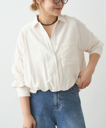 裾ドロスト ブラウス