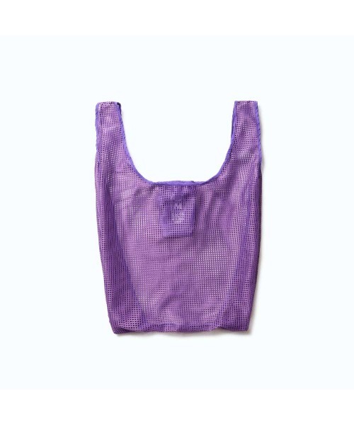 OMCC（オーエムシーシー）の「Shopping Bag Square Mesh M - ショッピングバッグ スクエアメッシュ M（エコバッグ/サブバッグ・レディース・ブルー系/ブラック/ブラウン系/グリーン/パープル・M）」の5枚目の写真