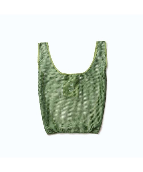 OMCC（オーエムシーシー）の「Shopping Bag Square Mesh M - ショッピングバッグ スクエアメッシュ M（エコバッグ/サブバッグ・レディース・ブルー系/ブラック/ブラウン系/グリーン/パープル・M）」の4枚目の写真
