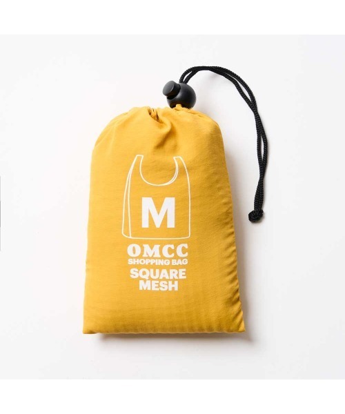 OMCC（オーエムシーシー）の「Shopping Bag Square Mesh M - ショッピングバッグ スクエアメッシュ M（エコバッグ/サブバッグ・レディース・ブルー系/ブラック/ブラウン系/グリーン/パープル・M）」の8枚目の写真