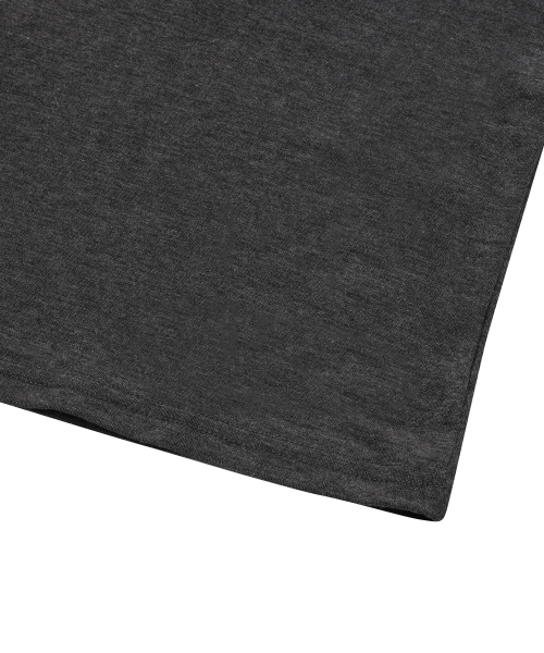 MUCENT(ムセント)の「ヒカ フードクロップバックスリーブレス (2カラー)(Tシャツ/カットソー・レディース・チャコールグレー/ブラック・FREE)」の9枚目の写真