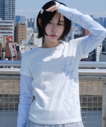 Miyu Layered Long Sleeve (White)