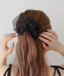 Kastane | 【fiw.】オーガンジーBIGシュシュ(その他ヘアアクセサリー)
