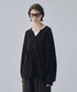 soerte（ソエルテ）の「Wool Blend Rolled Edge Henley Neck Knit / ウールブレンドヘンリーネックニット（ニット/セーター・3）」