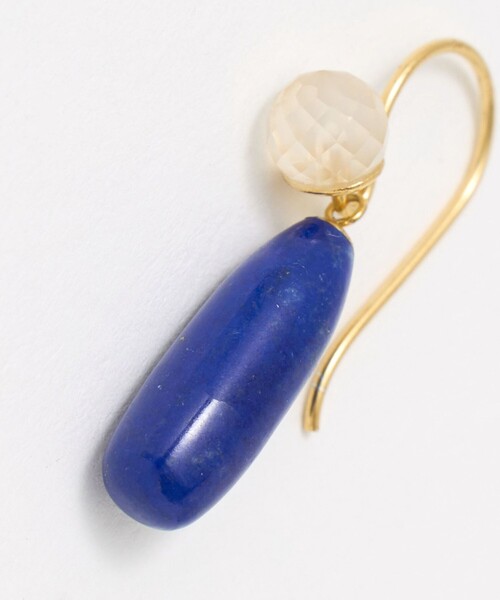 Steven Alan(スティーブンアラン)の「<mounir>TEARDROP EARRINGS BLUE/ピアス(ピアス(両耳用)・レディース・ロイヤルブルー・FREE)」の5枚目の写真