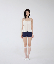 BABY DOLL HALTER LEMON BUTTER