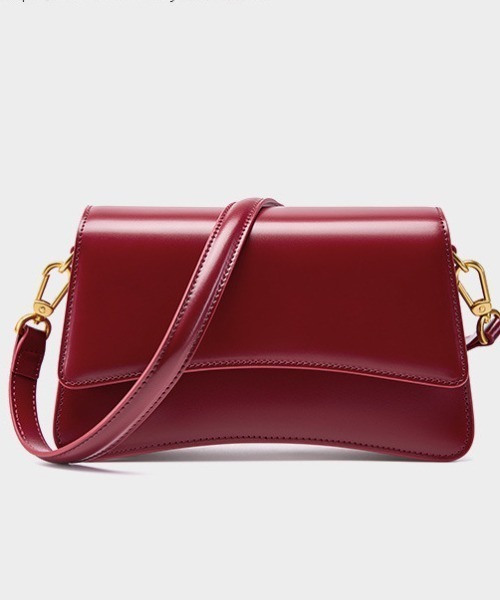 NiiNa(ニーナ)の「【 NiiNa / ニーナ 】高品質レザー2wayスリムシルエットショルダーバッグ(ショルダーバッグ・レディース・レッド・FREE)」の1枚目の写真