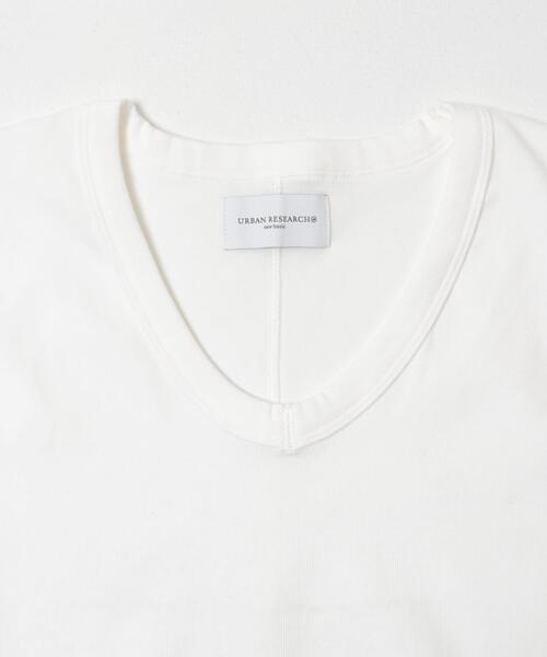 URBAN RESEARCH(アーバンリサーチ)の「new basic BABY SKIN SLEEVELESS(タンクトップ・レディース・オフホワイト/カーキ/ネイビー・FREE)」の7枚目の写真