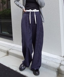 CORNERS | レイヤード風ストライプパンツ(その他パンツ)