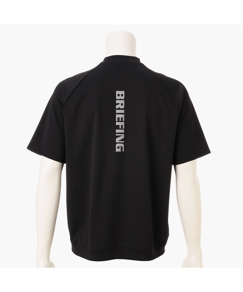 BRIEFING(ブリーフィング)の「【BRIEFING GOL/ブリーフィングゴルフ】 REF MEN’S COOL HIGHNECK (リラックスフィット)(Tシャツ/カットソー・メンズ・ブラック/ホワイト・L/M)」の3枚目の写真