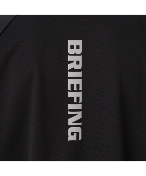 BRIEFING(ブリーフィング)の「【BRIEFING GOL/ブリーフィングゴルフ】 REF MEN’S COOL HIGHNECK (リラックスフィット)(Tシャツ/カットソー・メンズ・ブラック/ホワイト・L/M)」の4枚目の写真